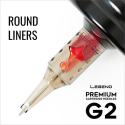 Legend 輕柔型圓形收緊標準割線卡針- 12號(0.35毫米)每盒20支卡針