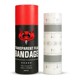 透明護理創可貼 - 8 英寸 x 11 碼卷 (20 厘米 x 10 米) - 啞光