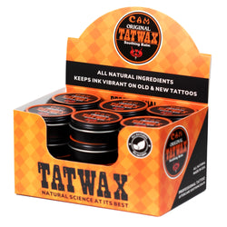 TATWAX Original Soothing Balm Aftercare 1盎司(24/箱)特威紋身護理膏(超熱賣品。好貨不是我說的算)