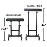 可調式超大扶手 - 菱形縫線 - 高級3吋高密度襯墊