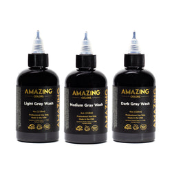 Gray Wash Set (3 Bottle Set) - Amazing Colors (4盎司)