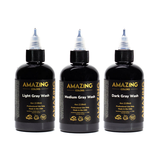 Gray Wash Set (3 Bottle Set) - Amazing Colors (4盎司)